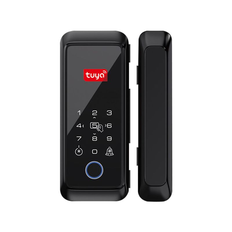 TECH CARE - Cerradura Digital Smart para puerta de Vidrio con 4 modos