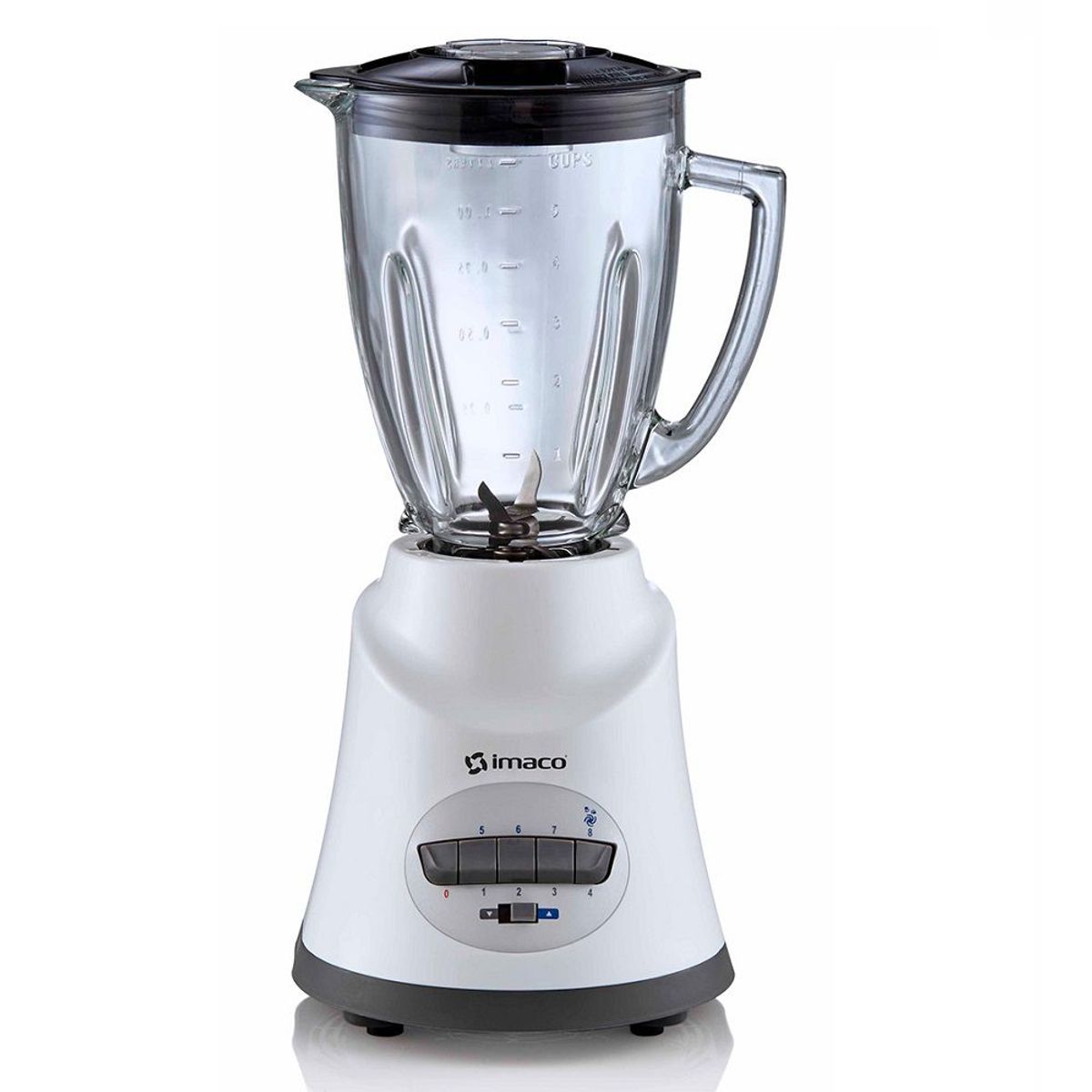 IMACO - Licuadora Imaco 500w vaso de vidrio 15Lt BL8155