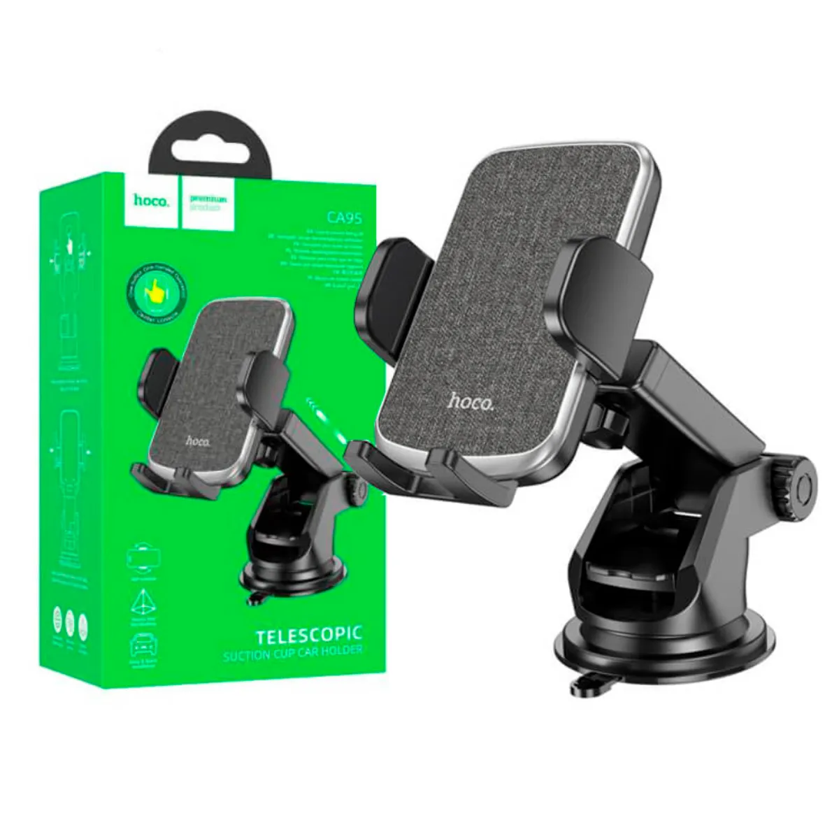 HOCO - Soporte Holder para Celular Telefono Movil HOCO CA95 Brazo Giratorio