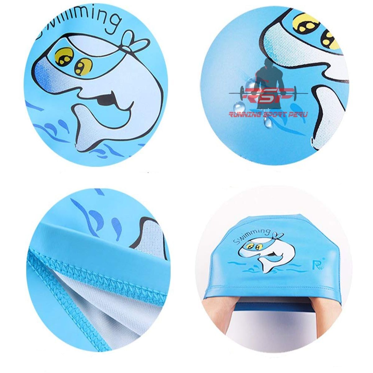 GENERICO - Gorro de Natación para Niños Amarillo