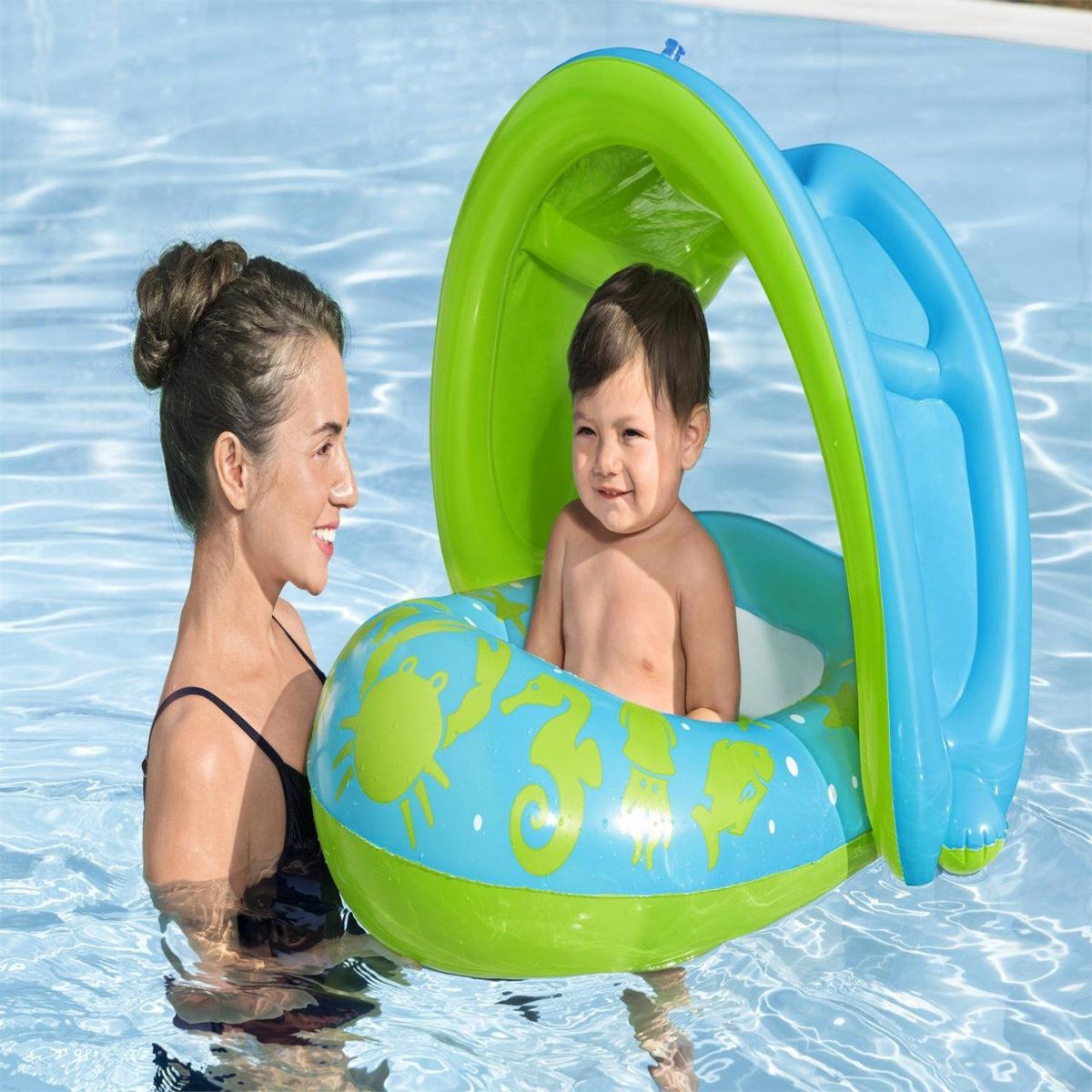 BESTWAY - Flotador inflable de piscina para bebes - BESTWAY
