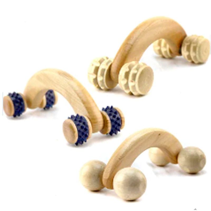 GENERICO - Pack 3 Rodillo Masajeador de Cuerpo