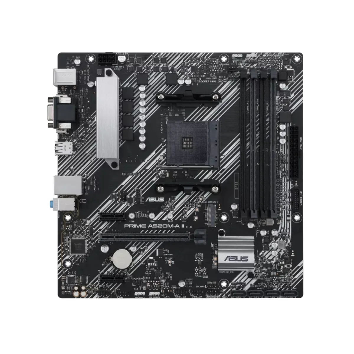 ASUS - Tarjeta madre ASUS PRIME A520M-A IICSM