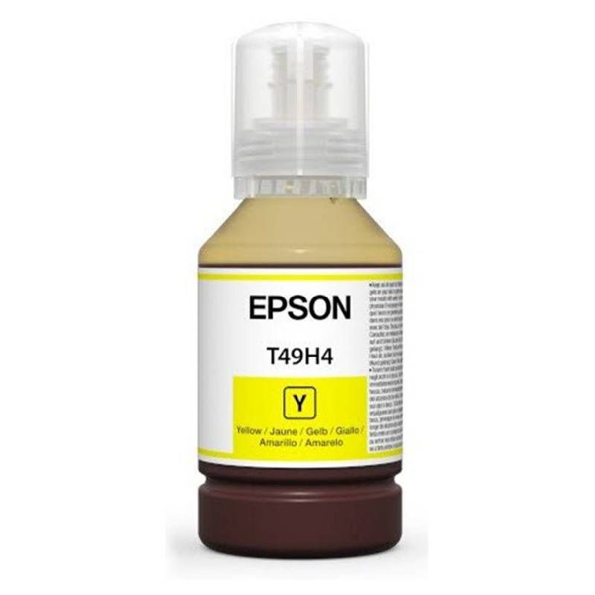 EPSON - Tinta Sublimacion Epson T49H4 Yellow Botella 140ML
