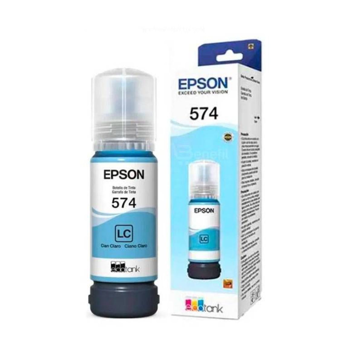EPSON - Tinta Epson 574 Cyan Ligh Botella 70ML