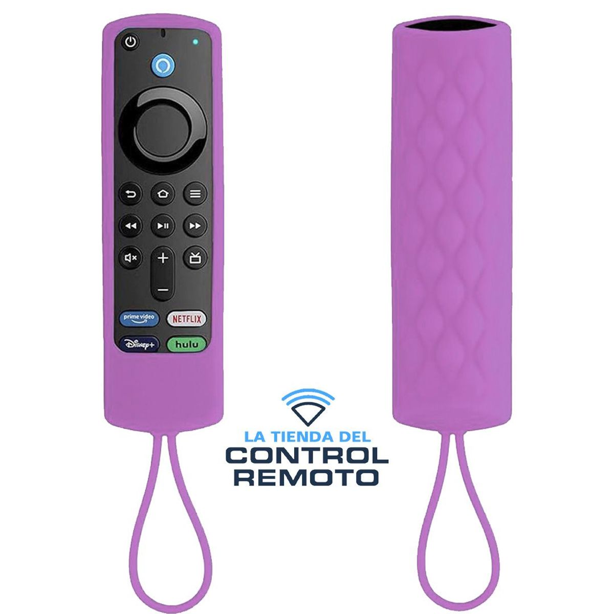 CASE - Case Protector de Silicona de Control Amazon Fire Tv Stick - Rosado