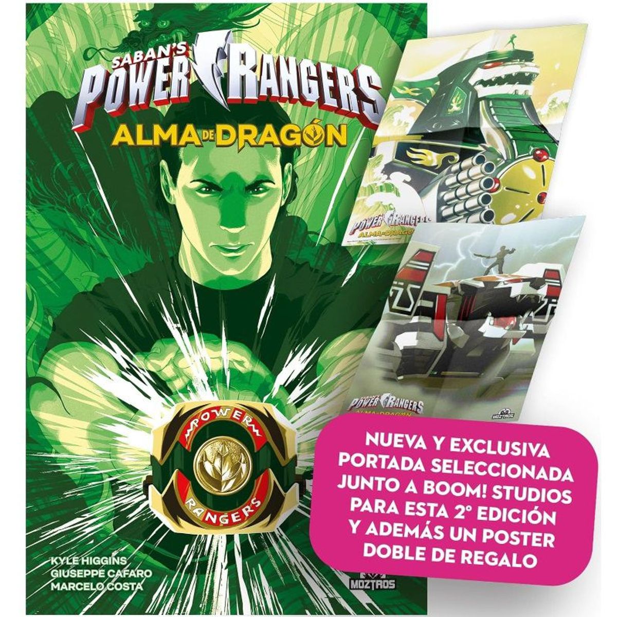 MOZTROS - Comic Mighty Morphin Power Rangers Alma de Dragon