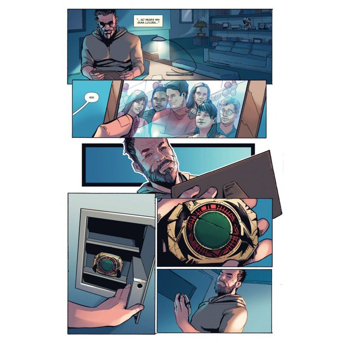 MOZTROS - Comic Mighty Morphin Power Rangers Alma de Dragon