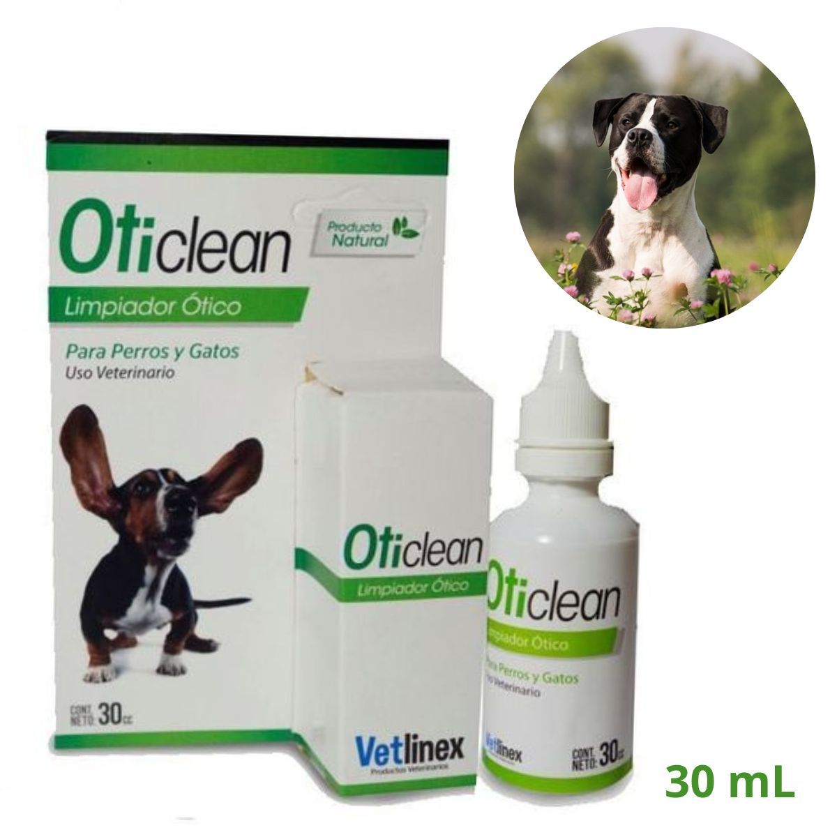 VETLINEX - LIMPIADOR OTICO NATURAL PARA MASCOTA OTI-CLEAN