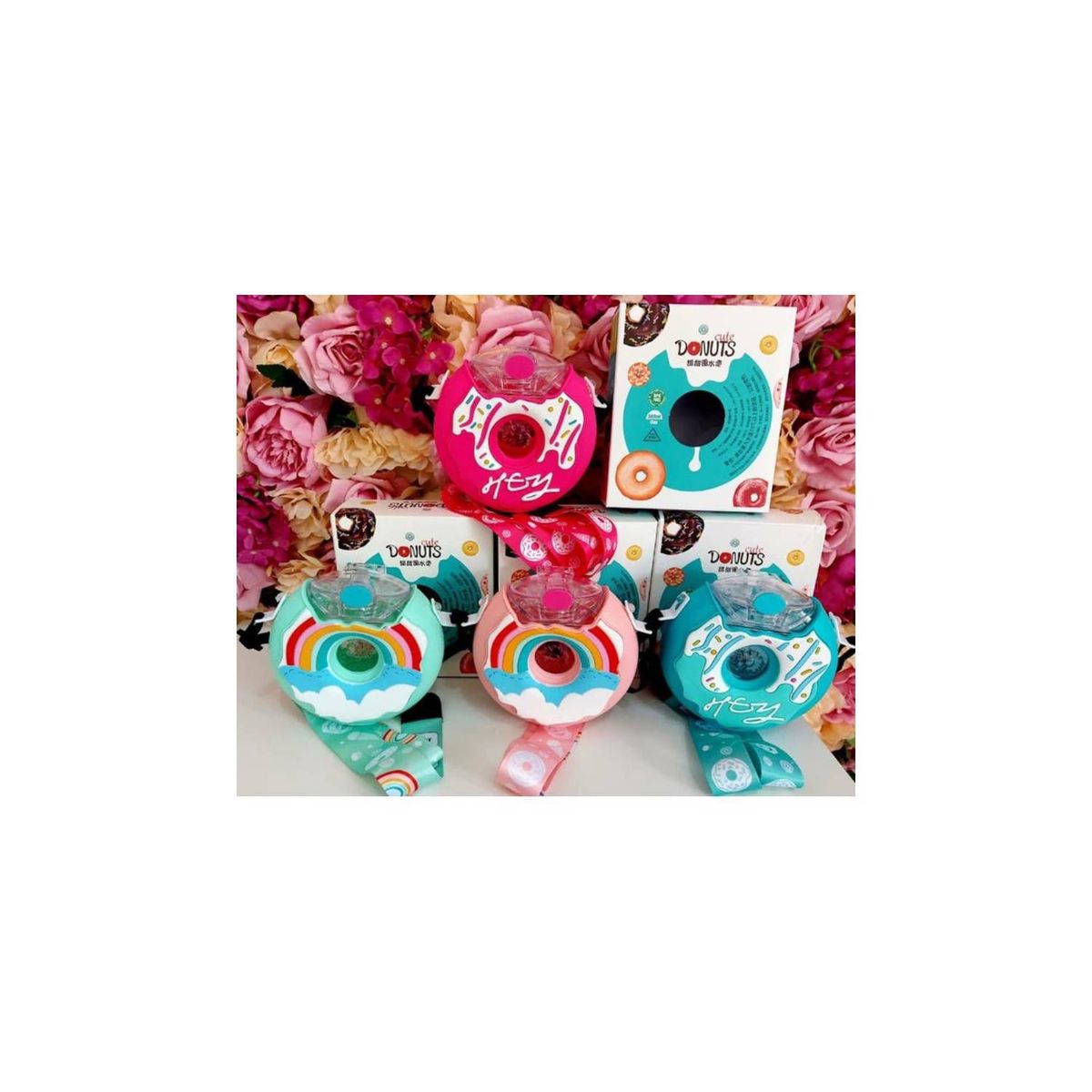 GENERICO - Tomatodo donuts de calidad -rosado  correa