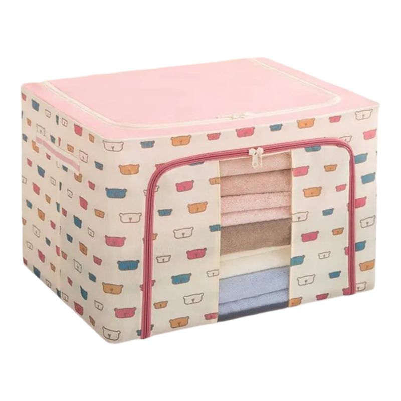 GENERICO - Organizador de ropa de cama y ropa - Crema