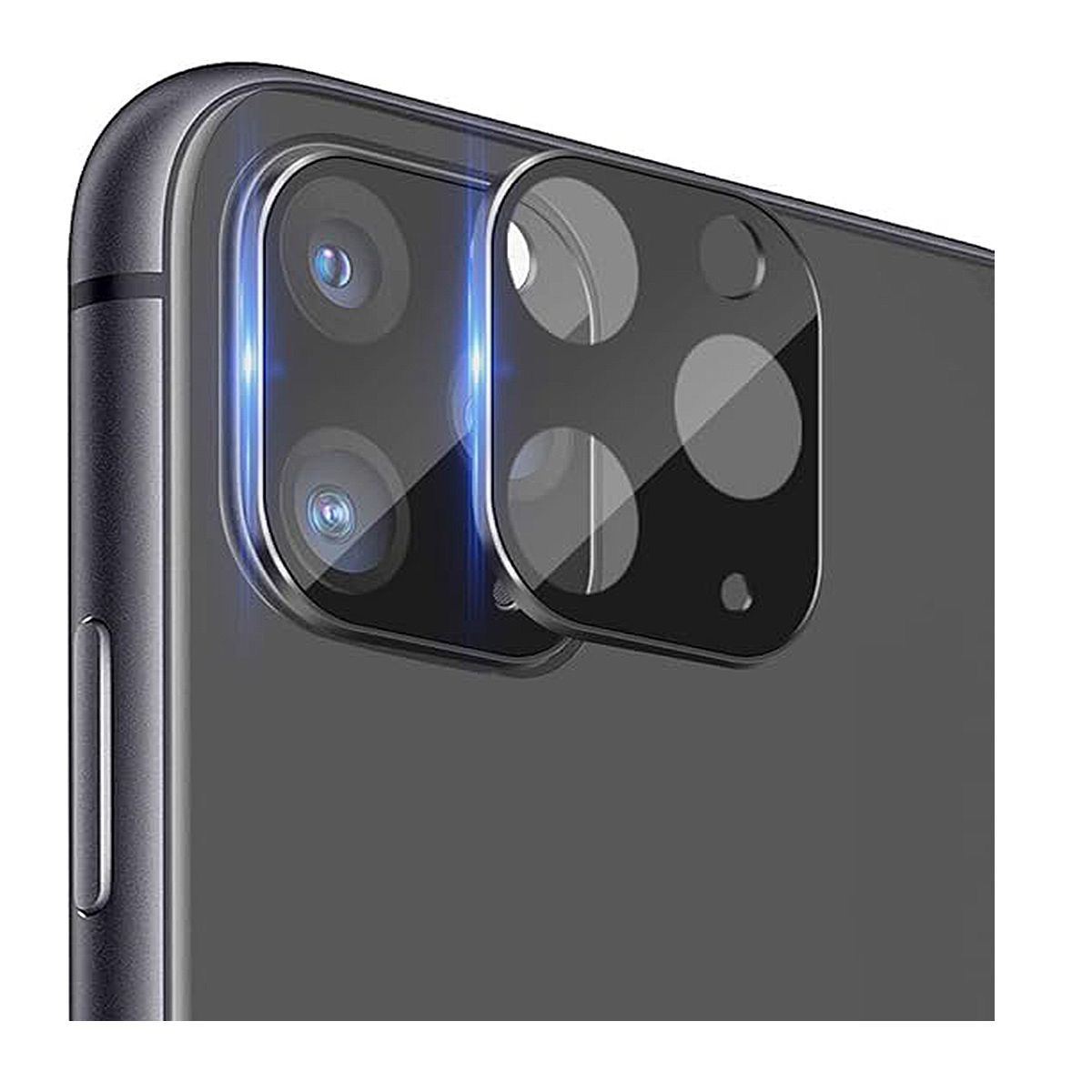 GENERICO - Vidrio templado  cámara trasera iphone 11 pro max protector premium 9h