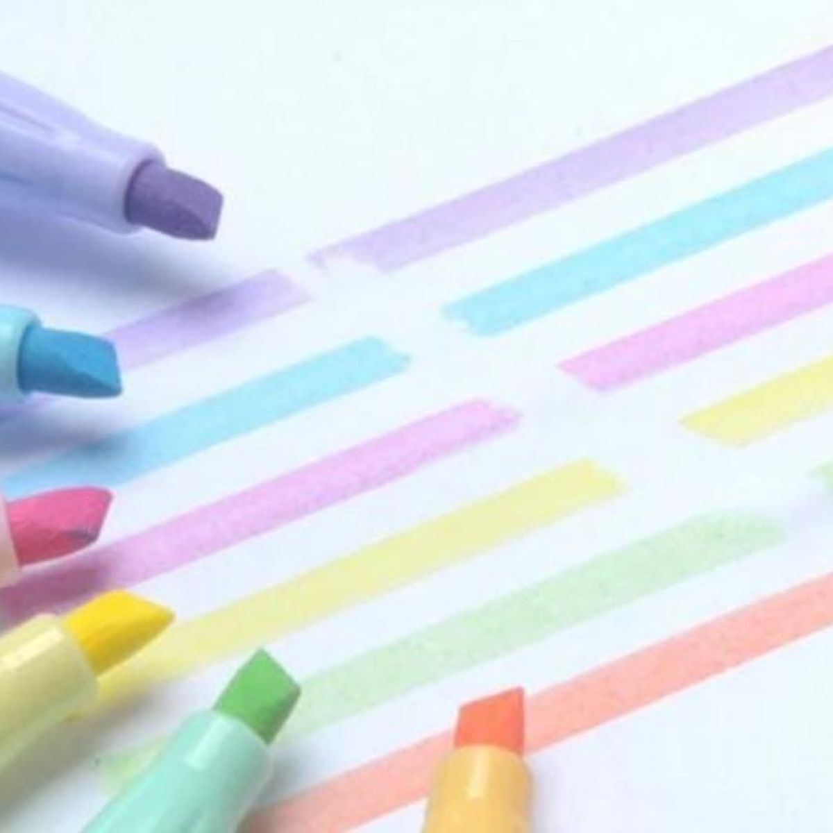 GENERICO - SET X6 RESALTADORES BORRABLES