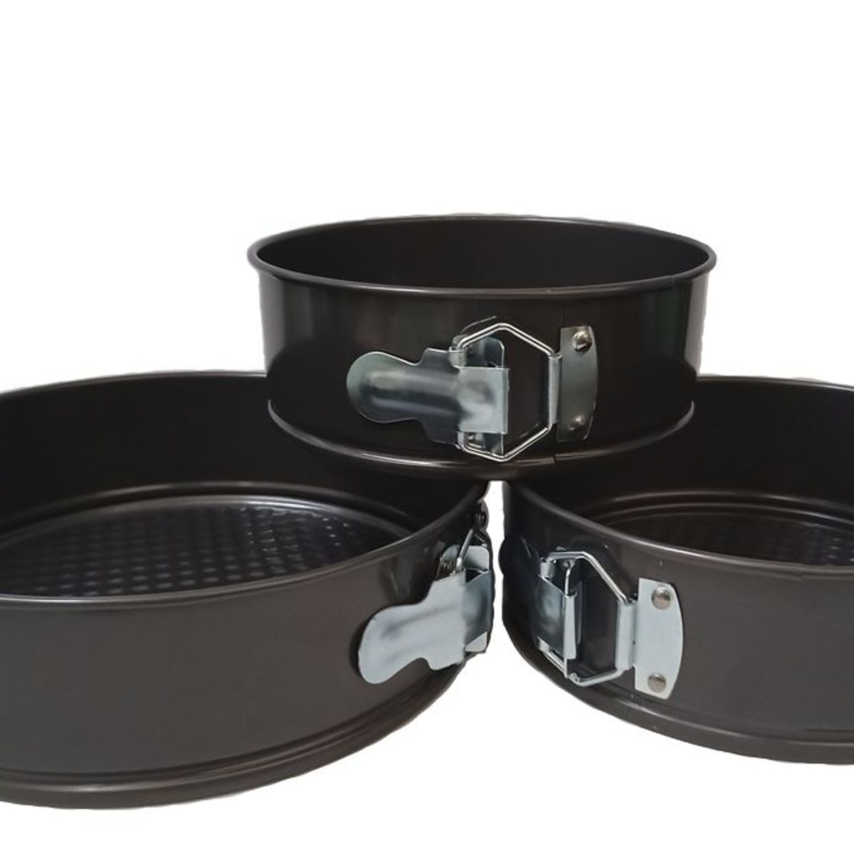 GENERICO - Set de 3 Moldes Desmontables Para Hornear