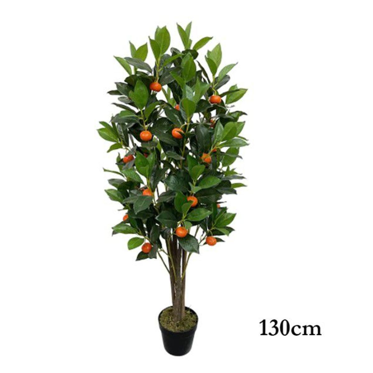 GENERICO - Planta artificial con mandarinas 1.30 m.