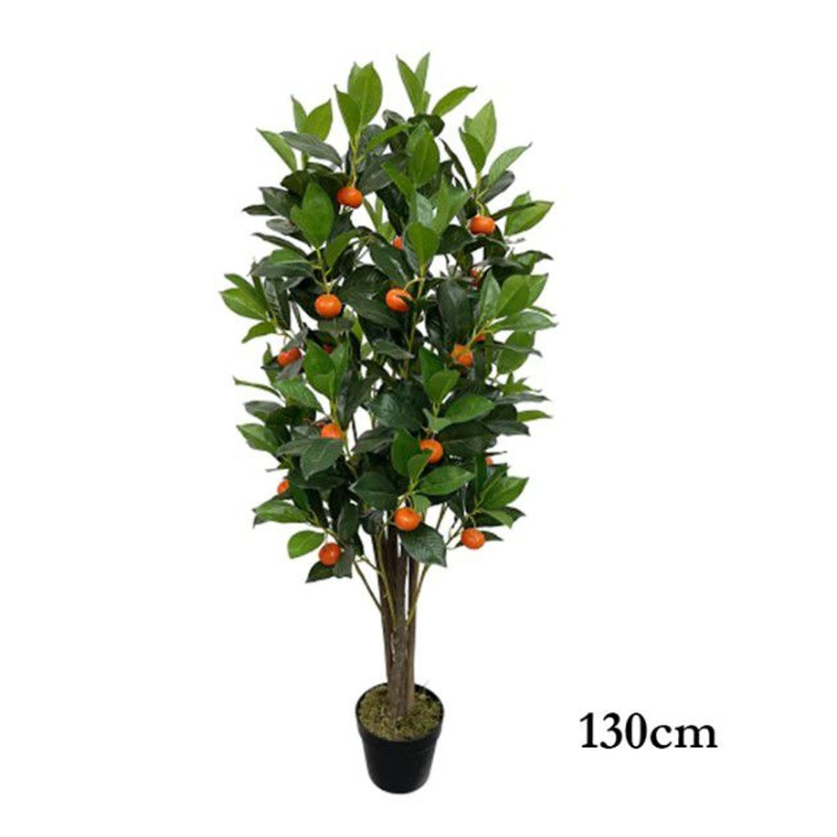 GENERICO - Planta artificial con mandarinas 1.30 m.