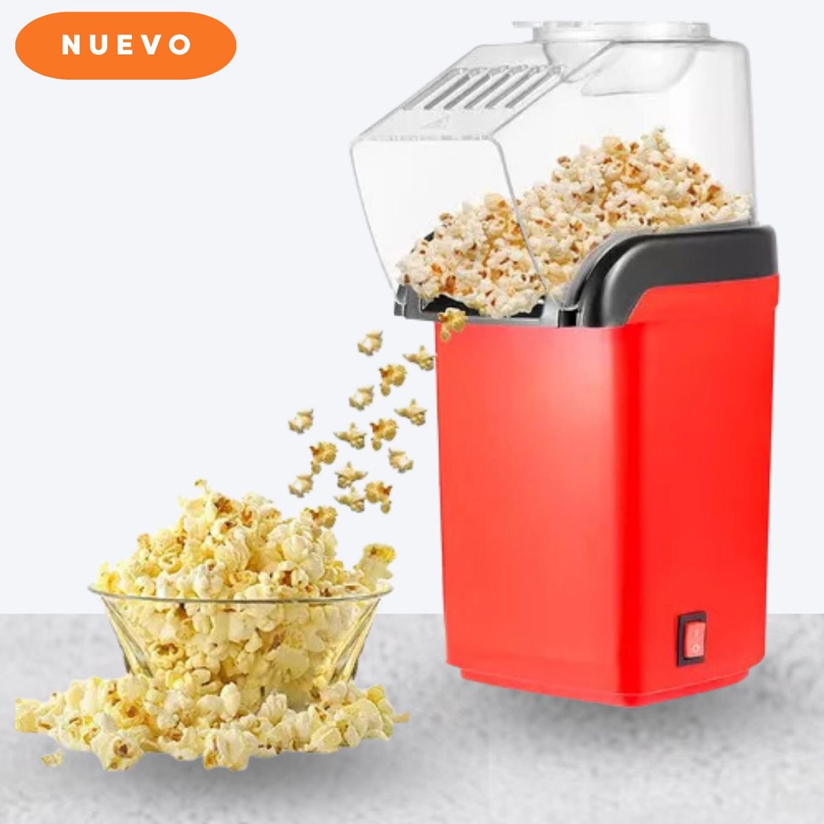 GENERICO - Mini Máquina De Aire Para Hacer Canchita Popcorn Sin Aceite