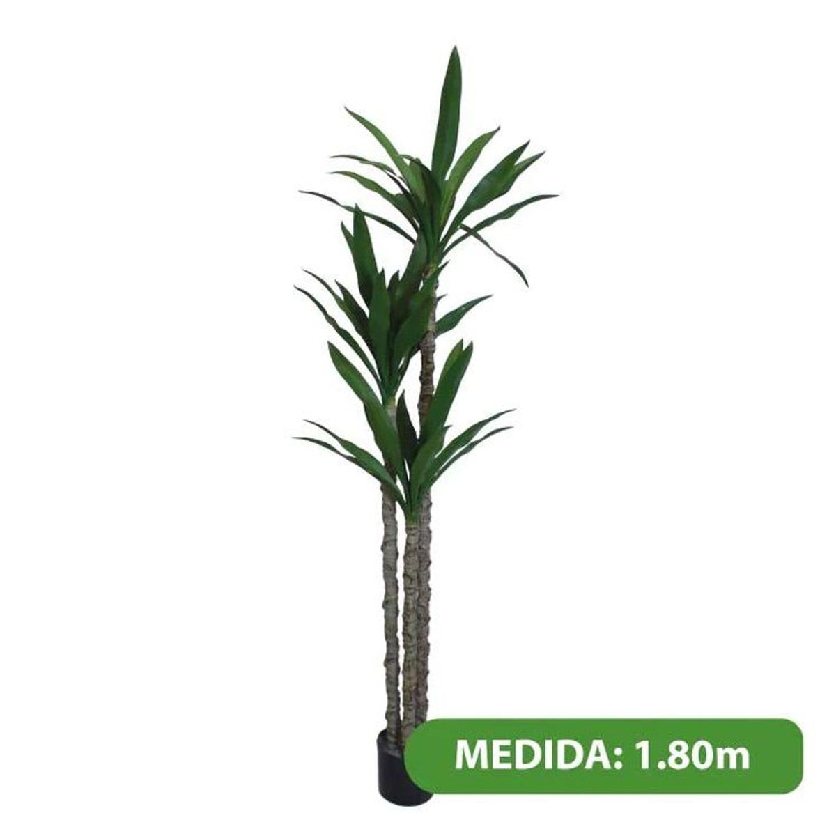 GENERICO - Planta artificial verde 1.80 m.
