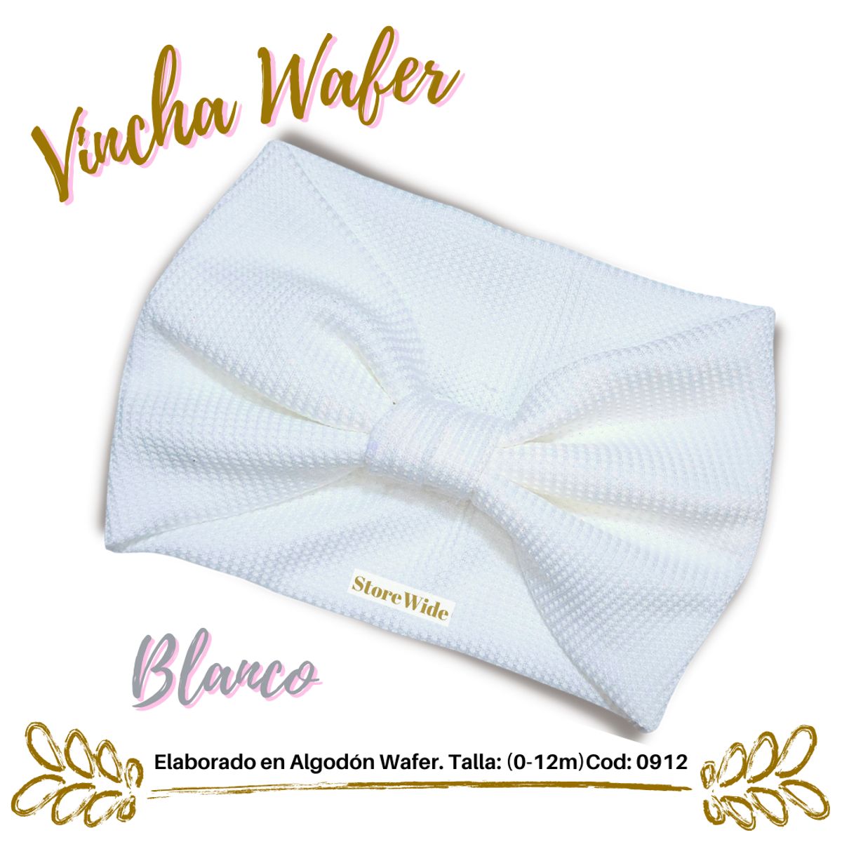 GENERICO - Vinchas para bebes Wafer