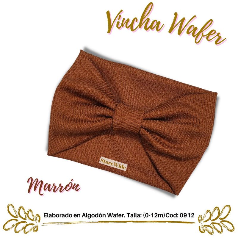 GENERICO - Vinchas para bebes Wafer