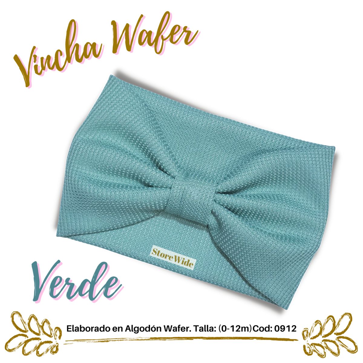 GENERICO - Vinchas para bebes Wafer