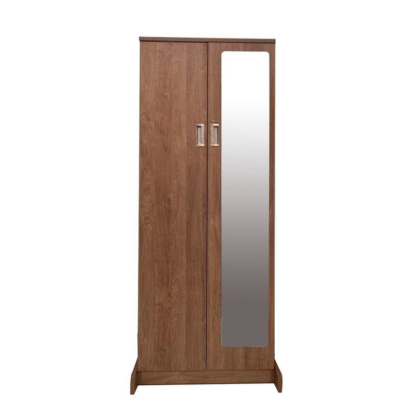 GENERICO - ZAPATERA 2 PUERTAS COLOR NUEZ