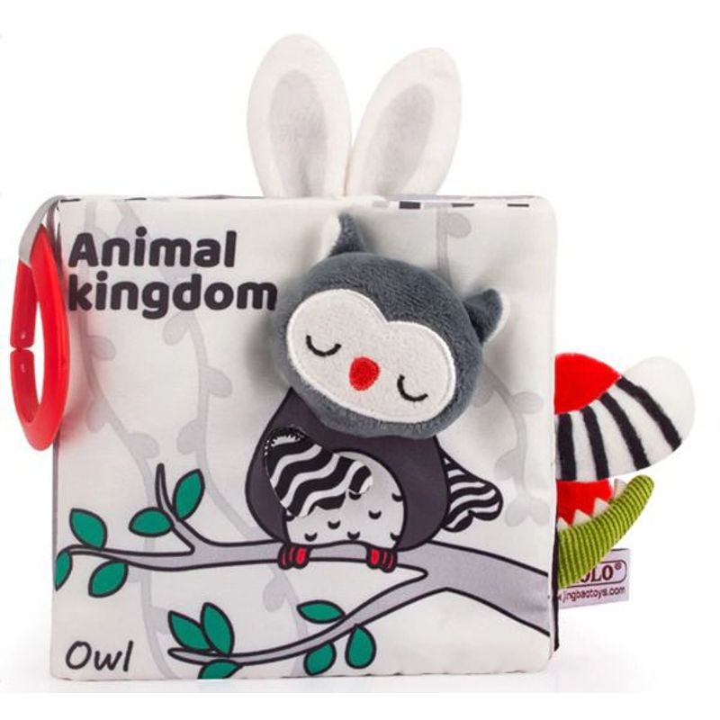 GENERICO - Libro sensorial de tela Reino Animal