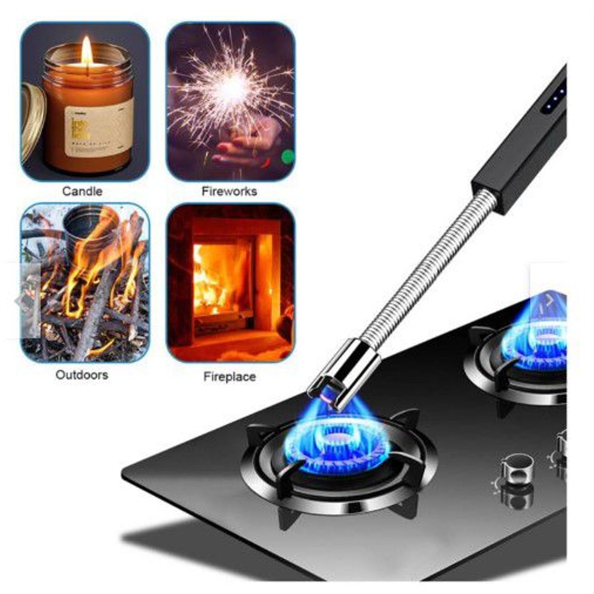 GENERICO - Encendedor Electrico Recargable Flexible A 1