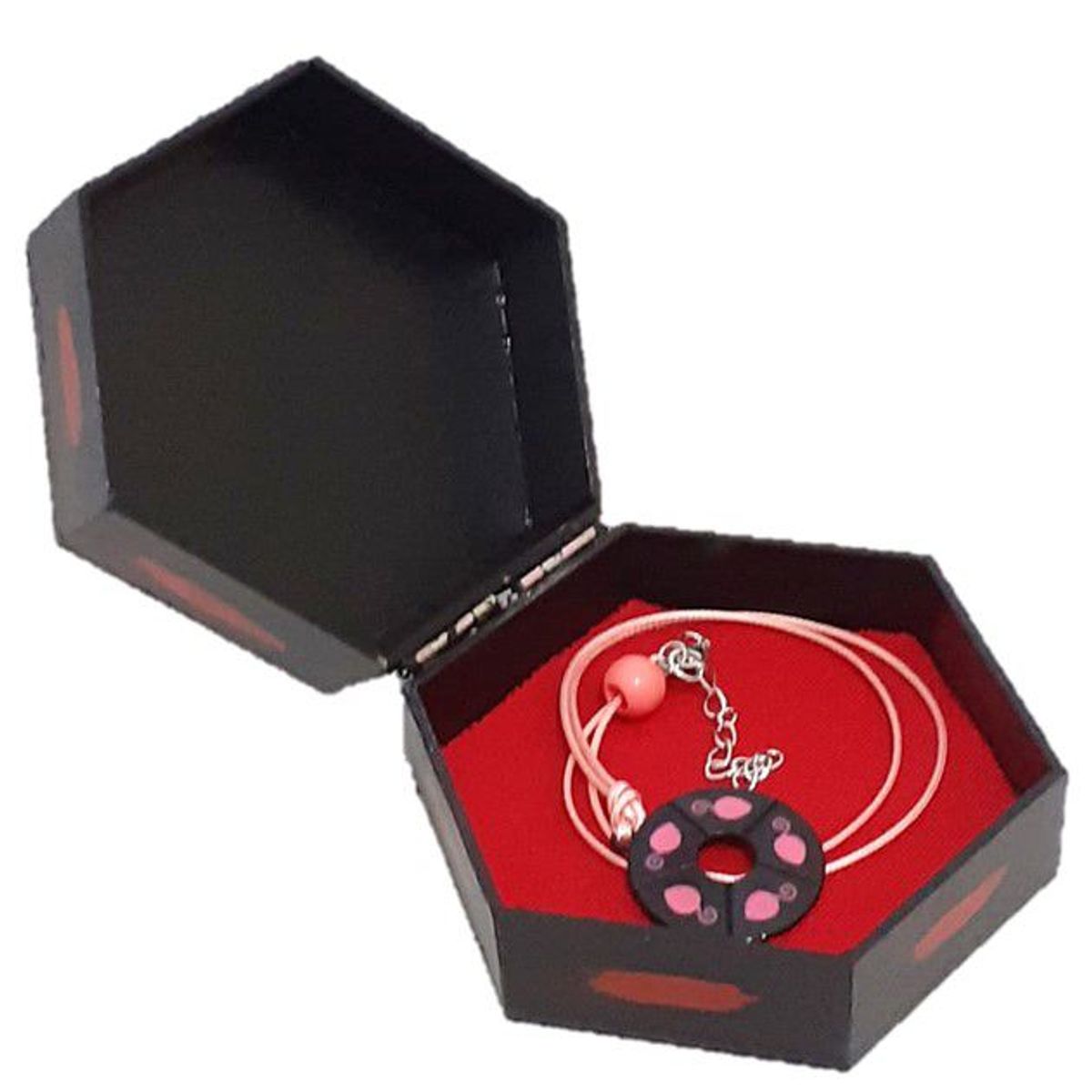 GENERICO - COLLAR RATON CON CAJA INDIVIDUAL MIRACULUS LADYBUG