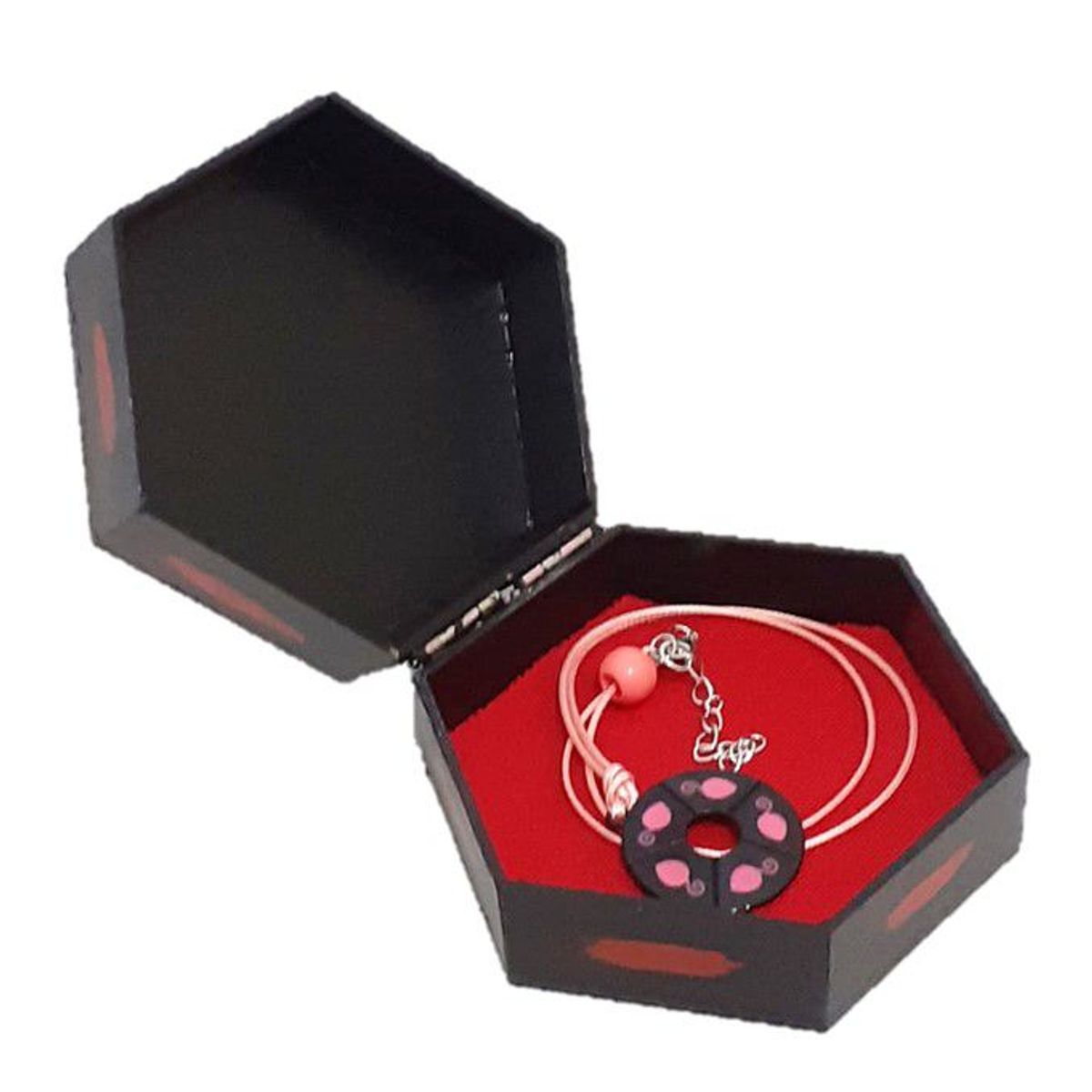 GENERICO - COLLAR RATON CON CAJA INDIVIDUAL MIRACULUS LADYBUG