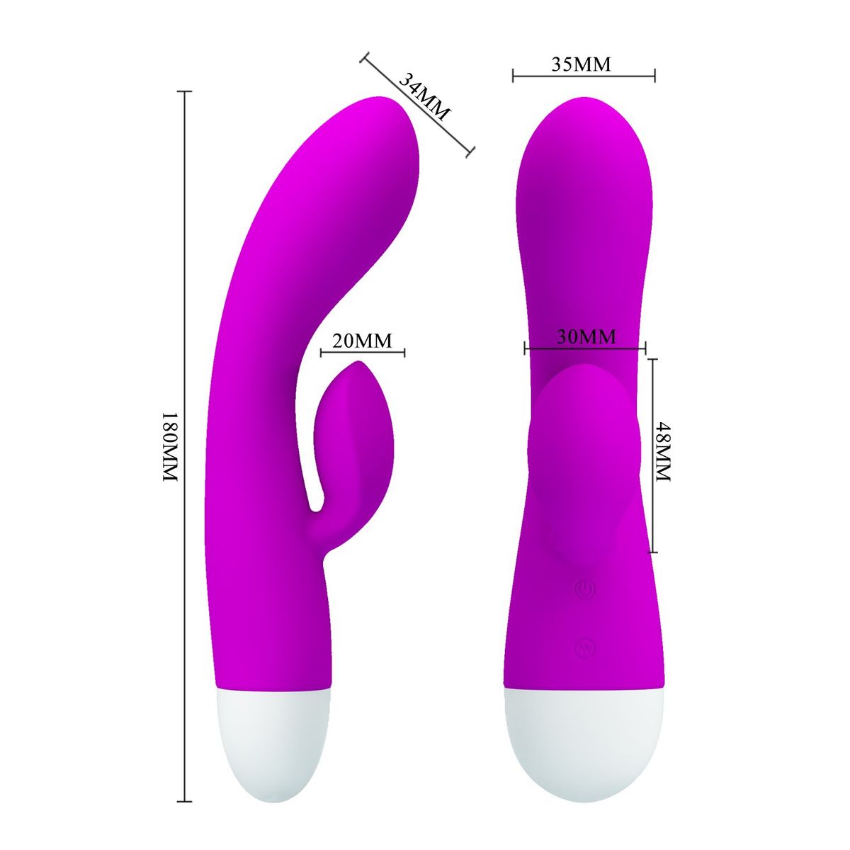 PRETTY LOVE - Vibrador De Doble estimulación Pretty love Eli