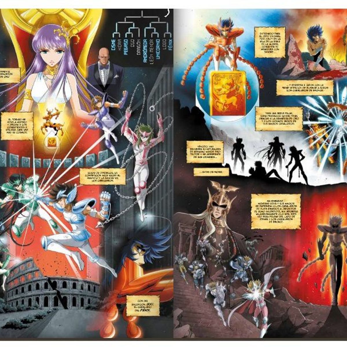 MOZTROS - Manga Saint Seiya Los Caballeros del Zodiaco La Odisea del Tiempo Tomo 01