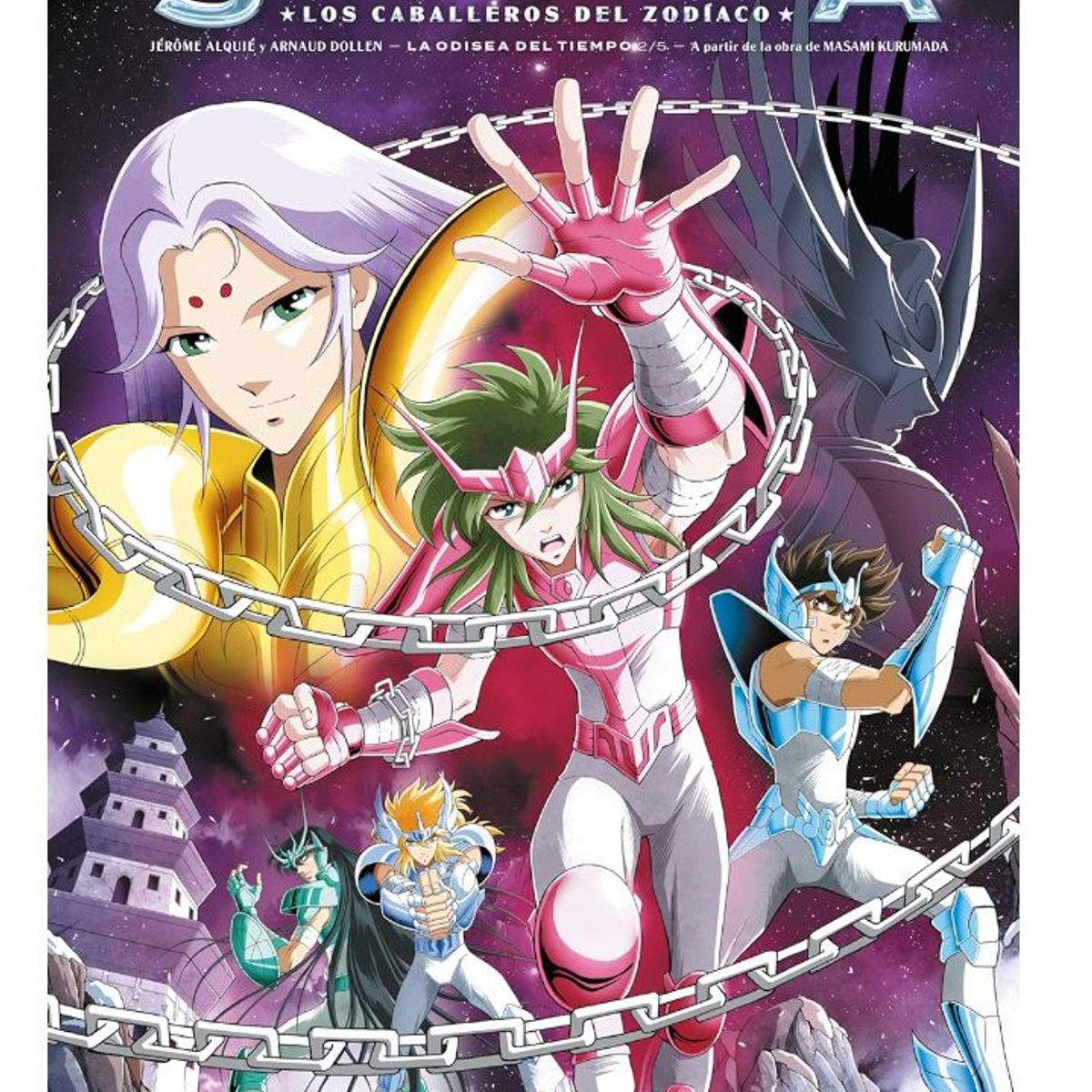 MOZTROS - Manga Saint Seiya Los Caballeros del Zodiaco La Odisea del Tiempo Tomo 02