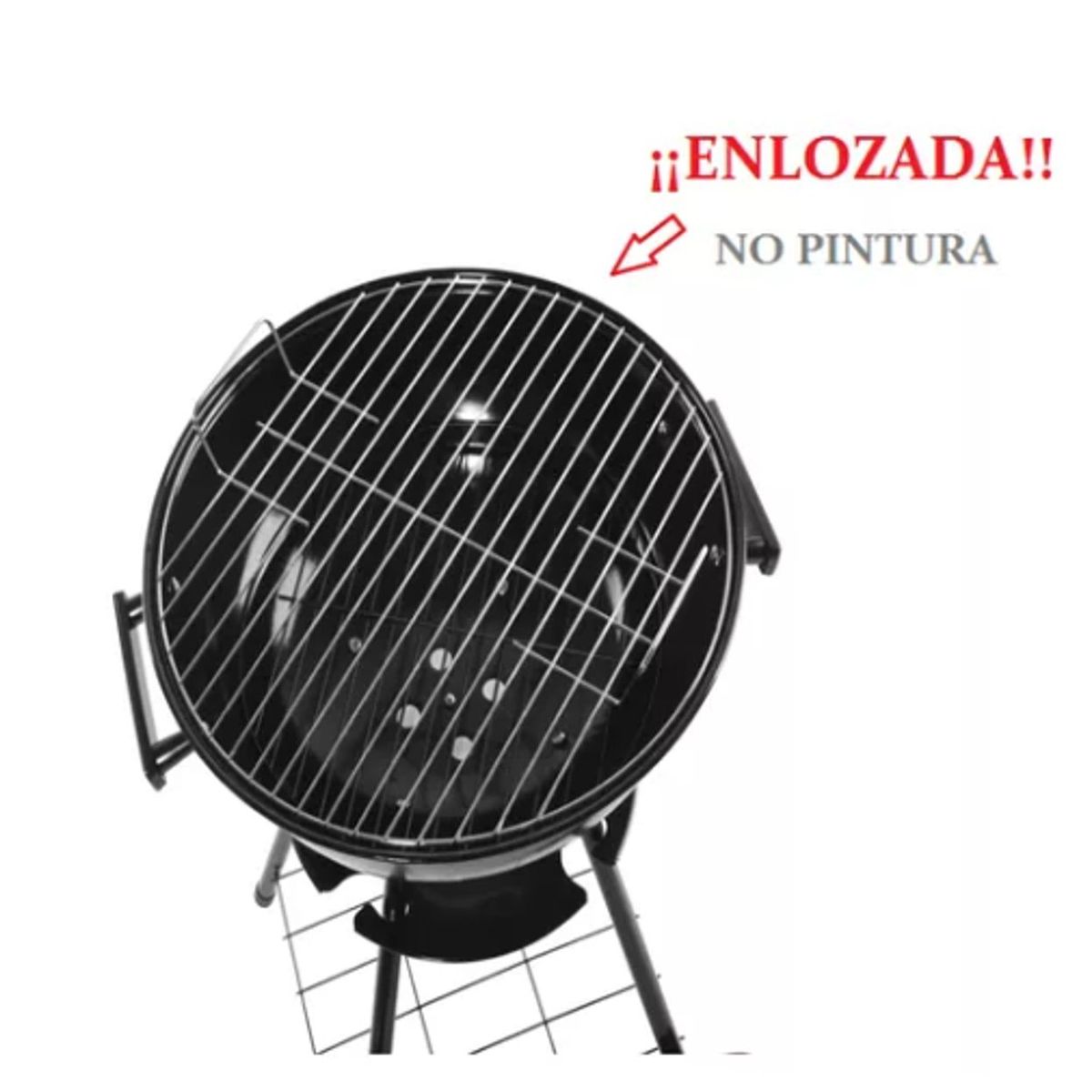 ANGUS PRIME BBQ & GRILL - Parrilla Redonda a Carbón Kettle Angus Prime BBQ Grill