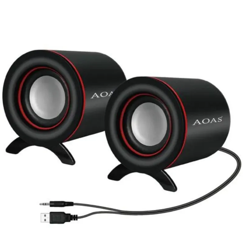 AOAS - Parlante para Pc Laptop AOAS Negro