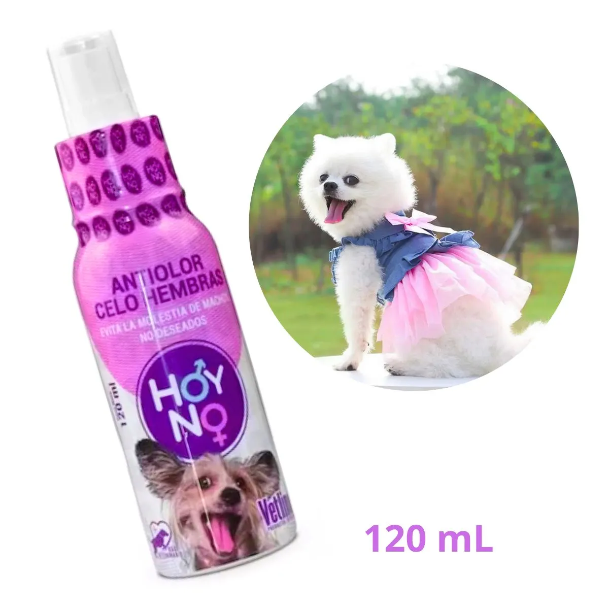 VETLINEX - ANTIOLOR ANTICELO HEMBRAS HOY-NO 120 mL