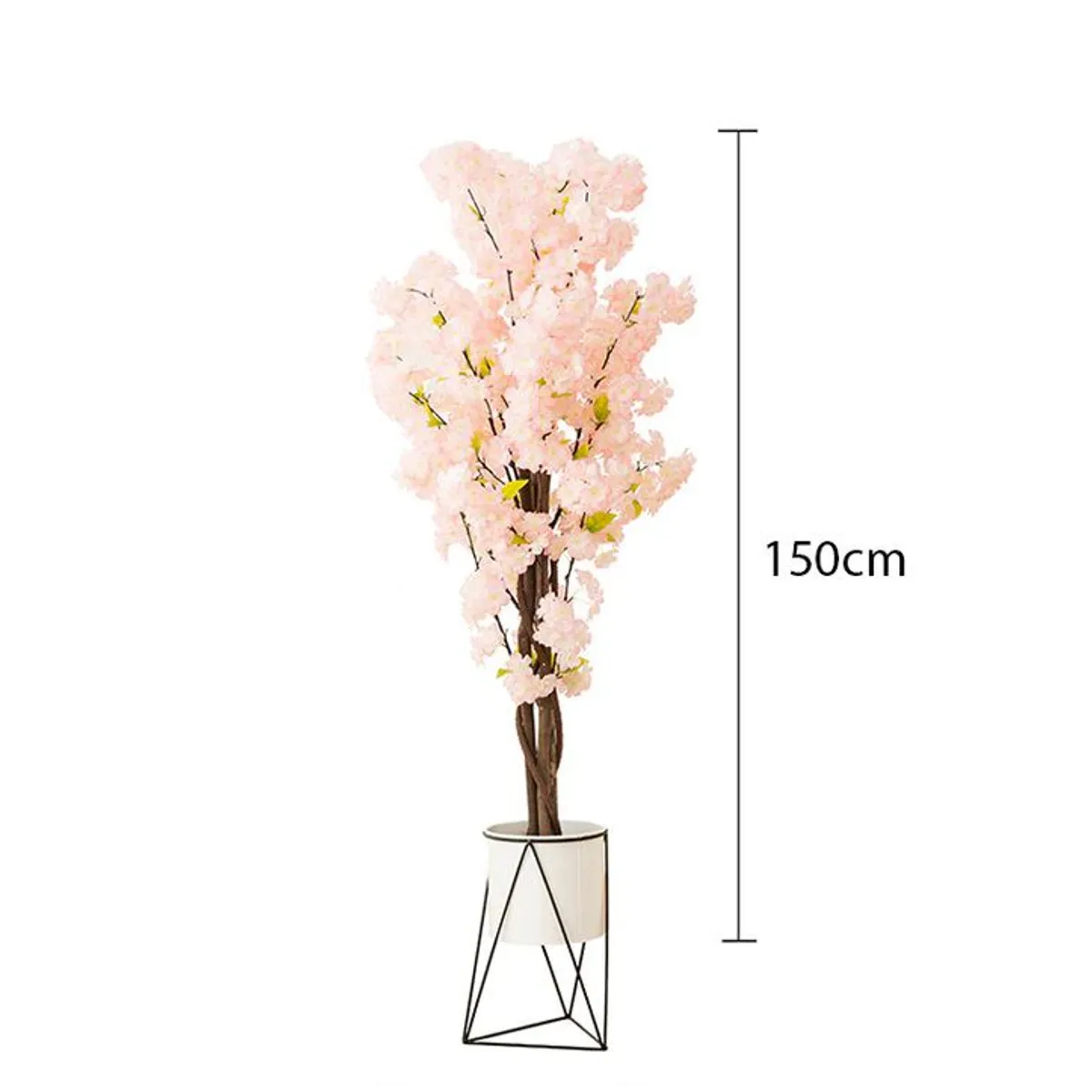 GENERICO - Planta artificial color rosa 1.50 m.