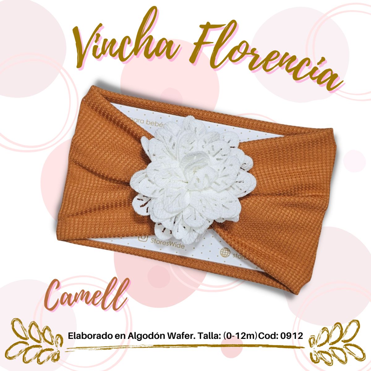 GENERICO - Vinchas para bebes Florencia