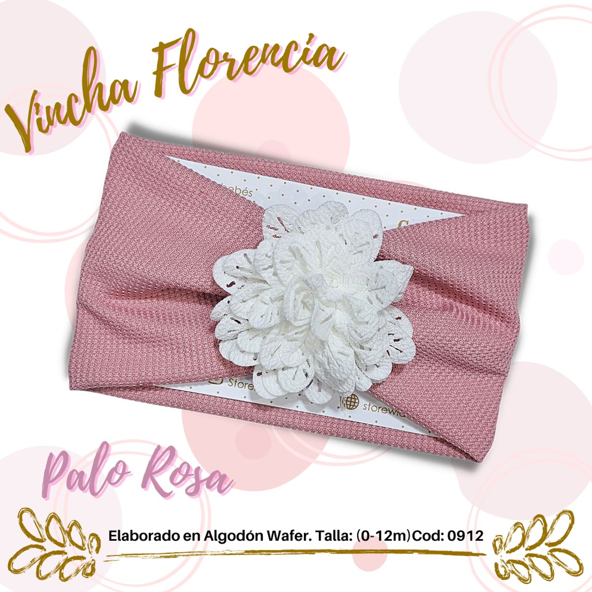 GENERICO - Vinchas para bebes Florencia