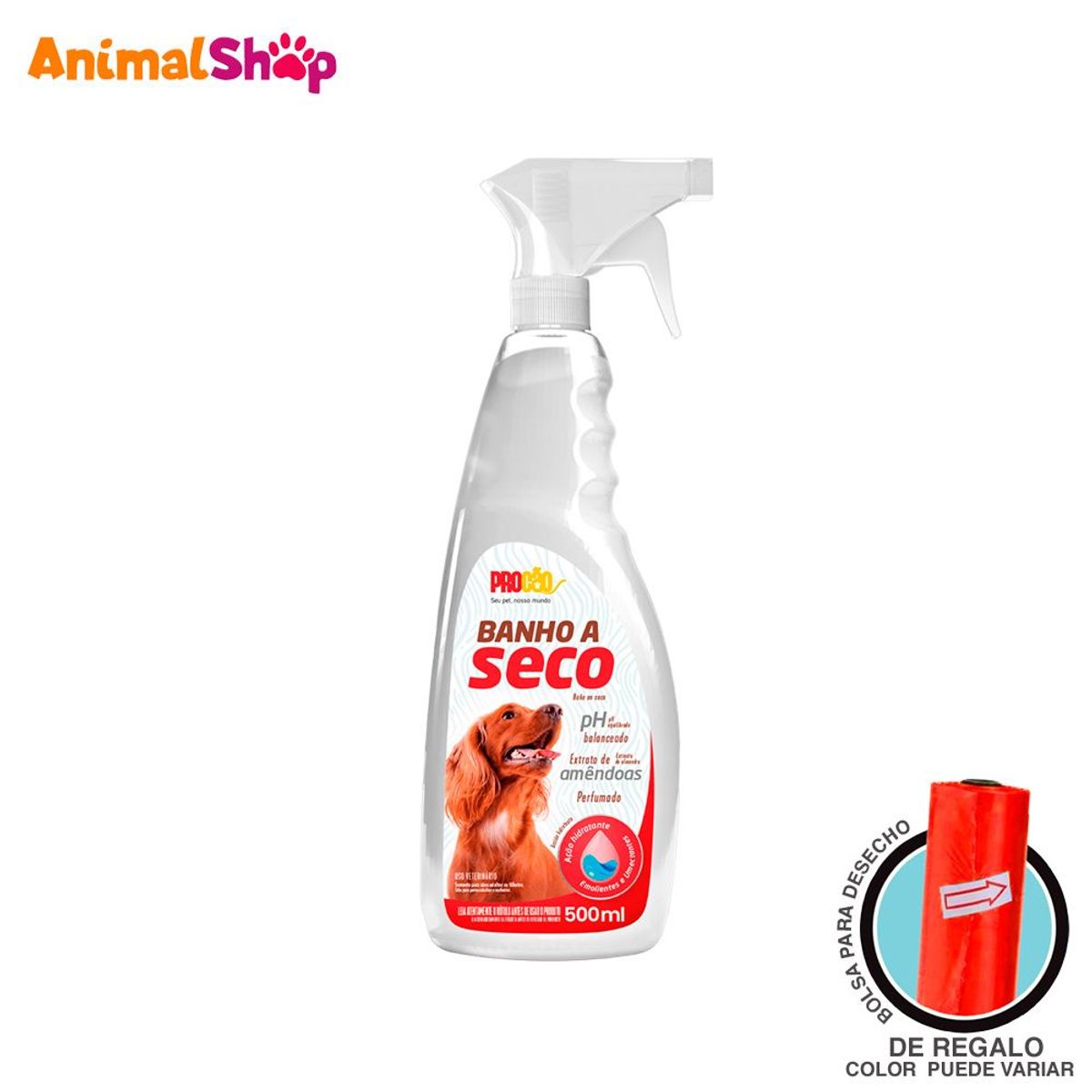 GENERICO - Baño En Seco Para Perros Procao En Seco 500 Ml