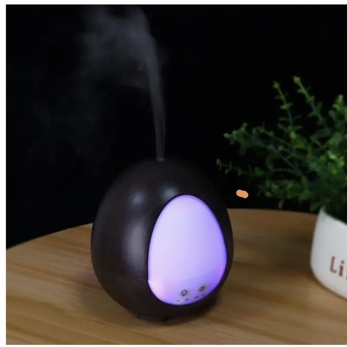 GENERICO - Humidificador  Difusor  De Aroma Con Luz Led Ultrasonico Aromaterapia