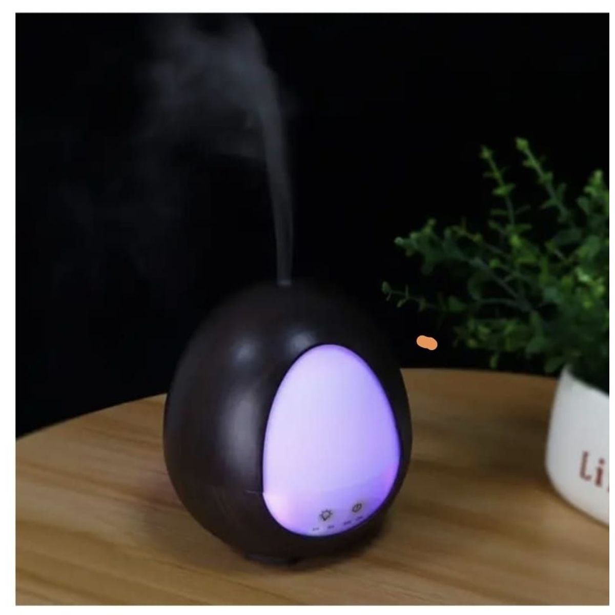 GENERICO - Humidificador  Difusor  De Aroma Con Luz Led Ultrasonico Aromaterapia