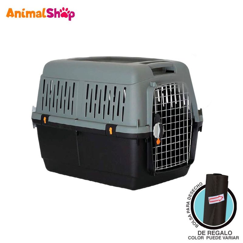 GENERICO - Transportador Demascotas Zoonee Ecoamigable 92 X 61 X 67.5
