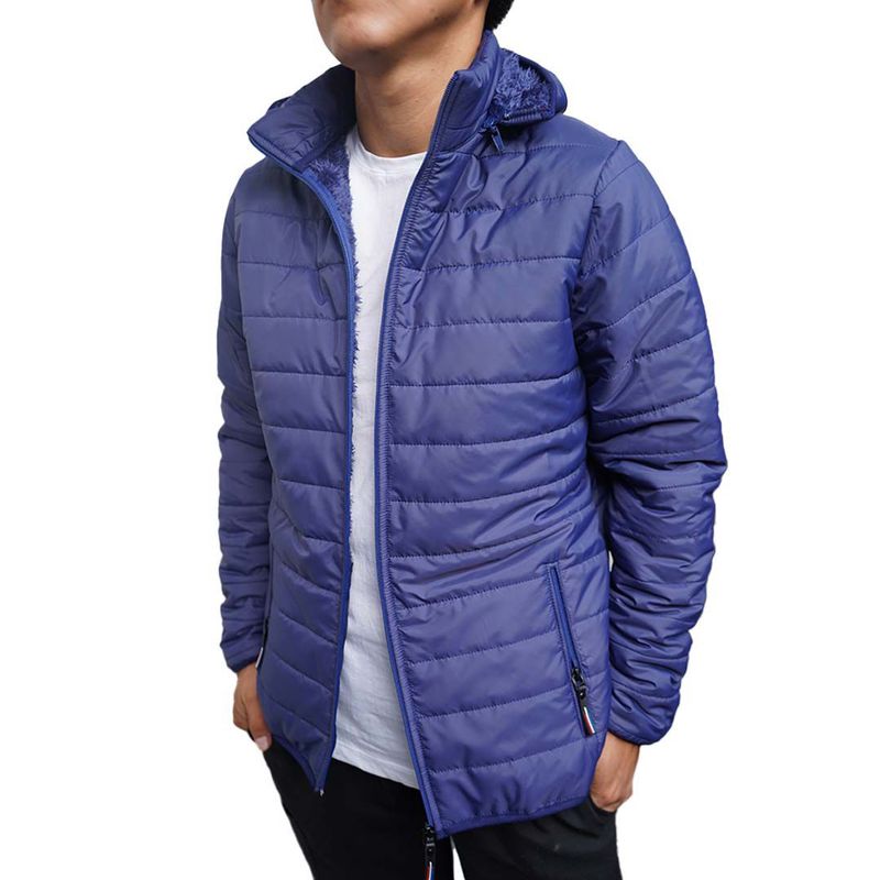 JUSTO - CASACA  ACERO - ACOLCHADO SLIM FIT