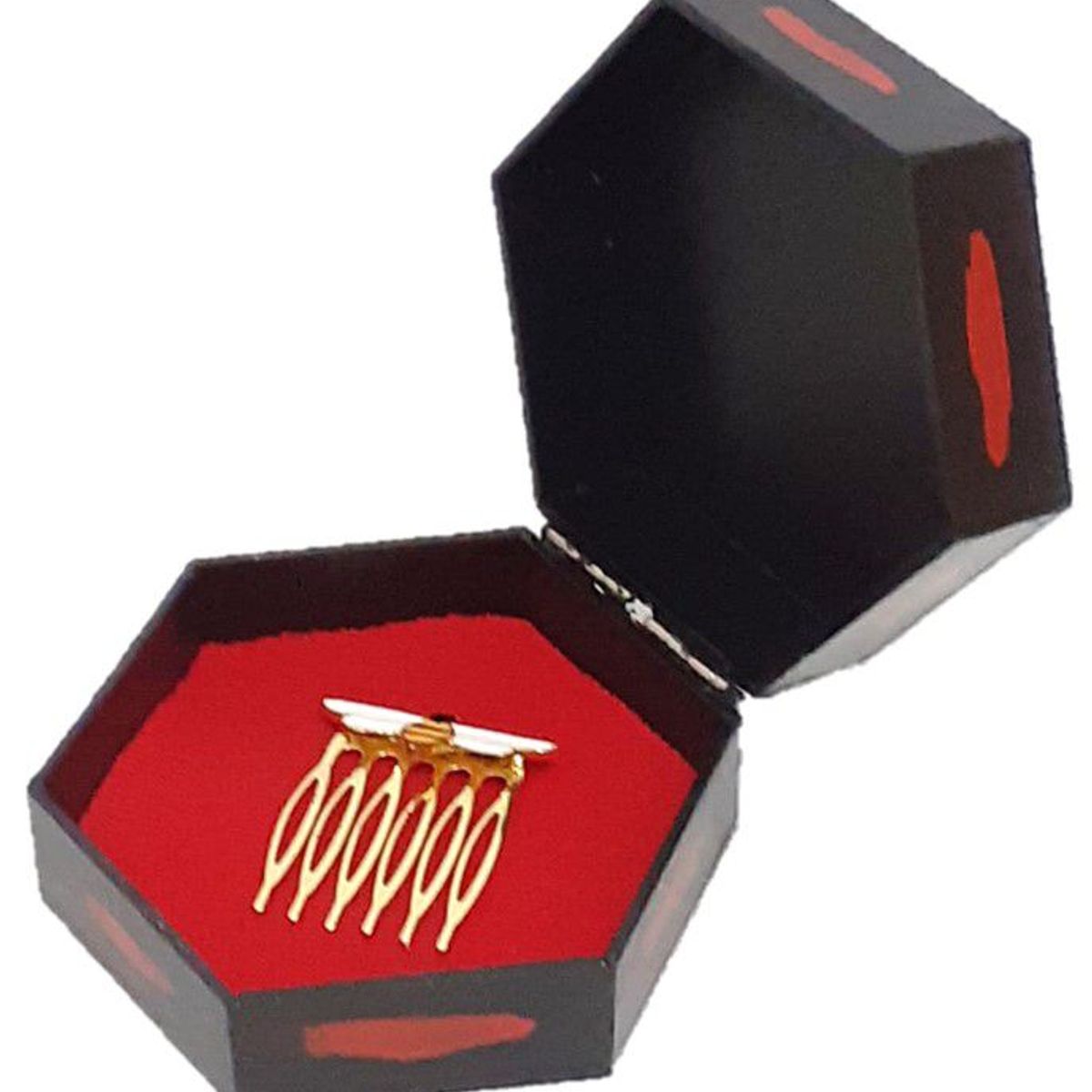 GENERICO - PEINETA QUEEN BEE CON CAJA INDIVIDUAL MIRACULUS LADYBUG