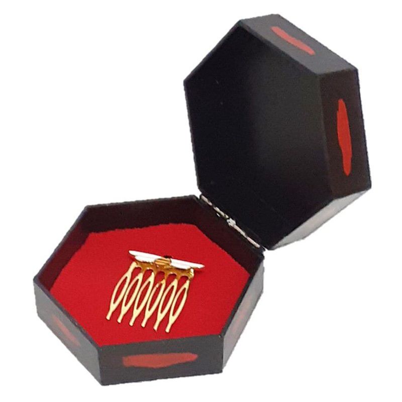 GENERICO - PEINETA QUEEN BEE CON CAJA INDIVIDUAL MIRACULUS LADYBUG