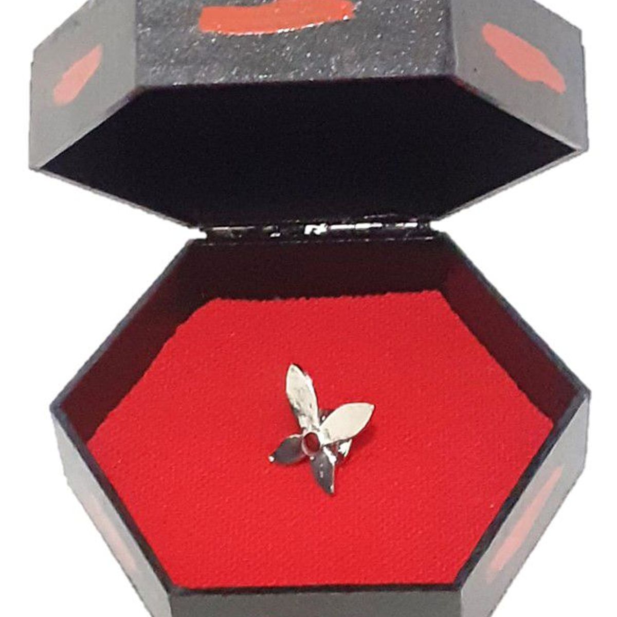 GENERICO - PENDIENTE MARIPOSA CON CAJA INDIVIDUAL MIRACULUS LADYBUG