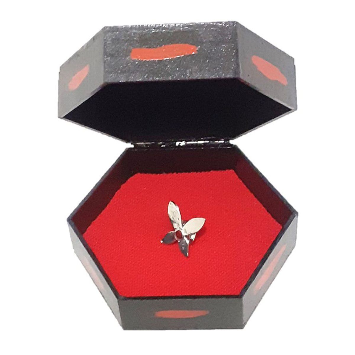 GENERICO - PENDIENTE MARIPOSA CON CAJA INDIVIDUAL MIRACULUS LADYBUG