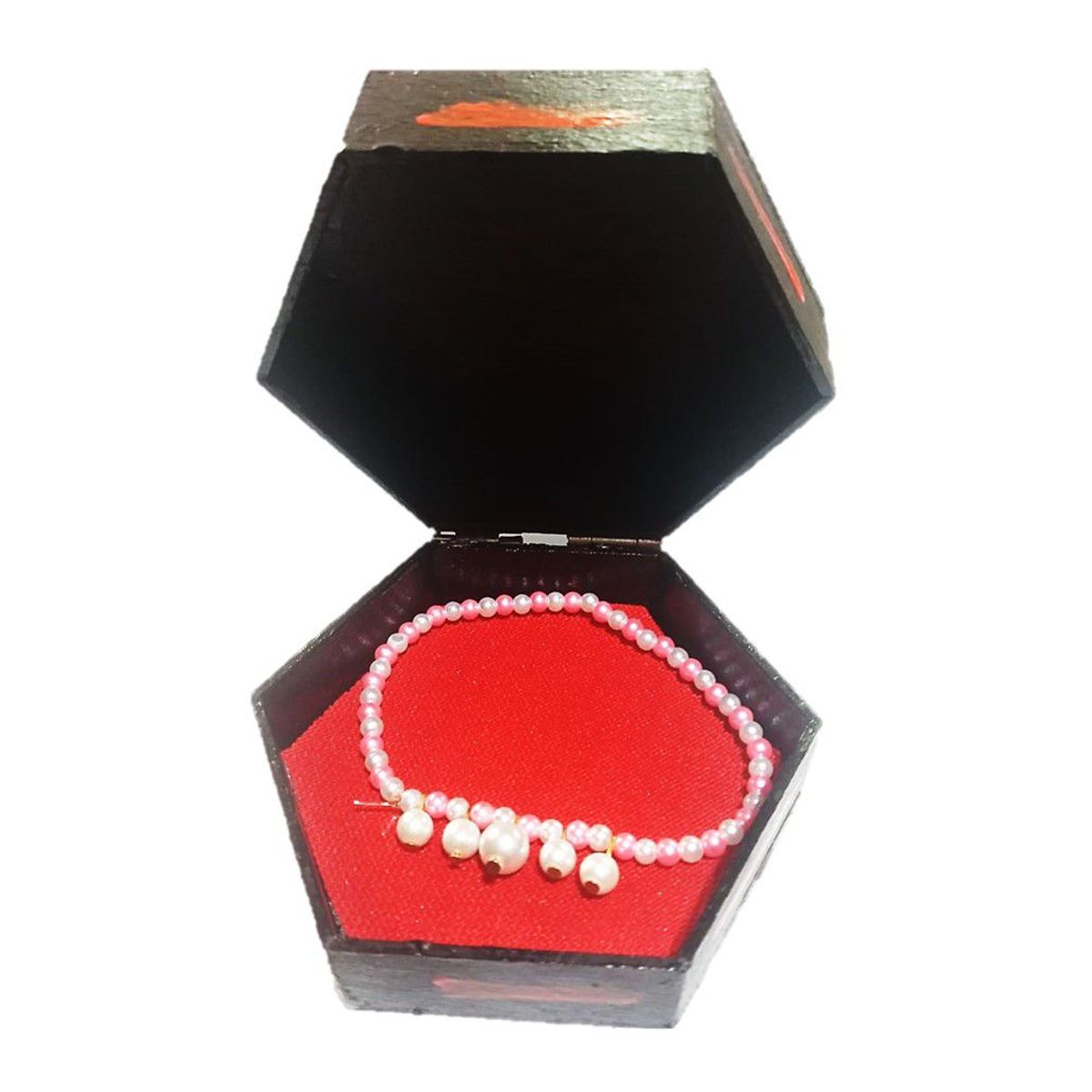 GENERICO - PULSERA CERDO CON CAJA INDIVIDUAL MIRACULUS LADYBUG