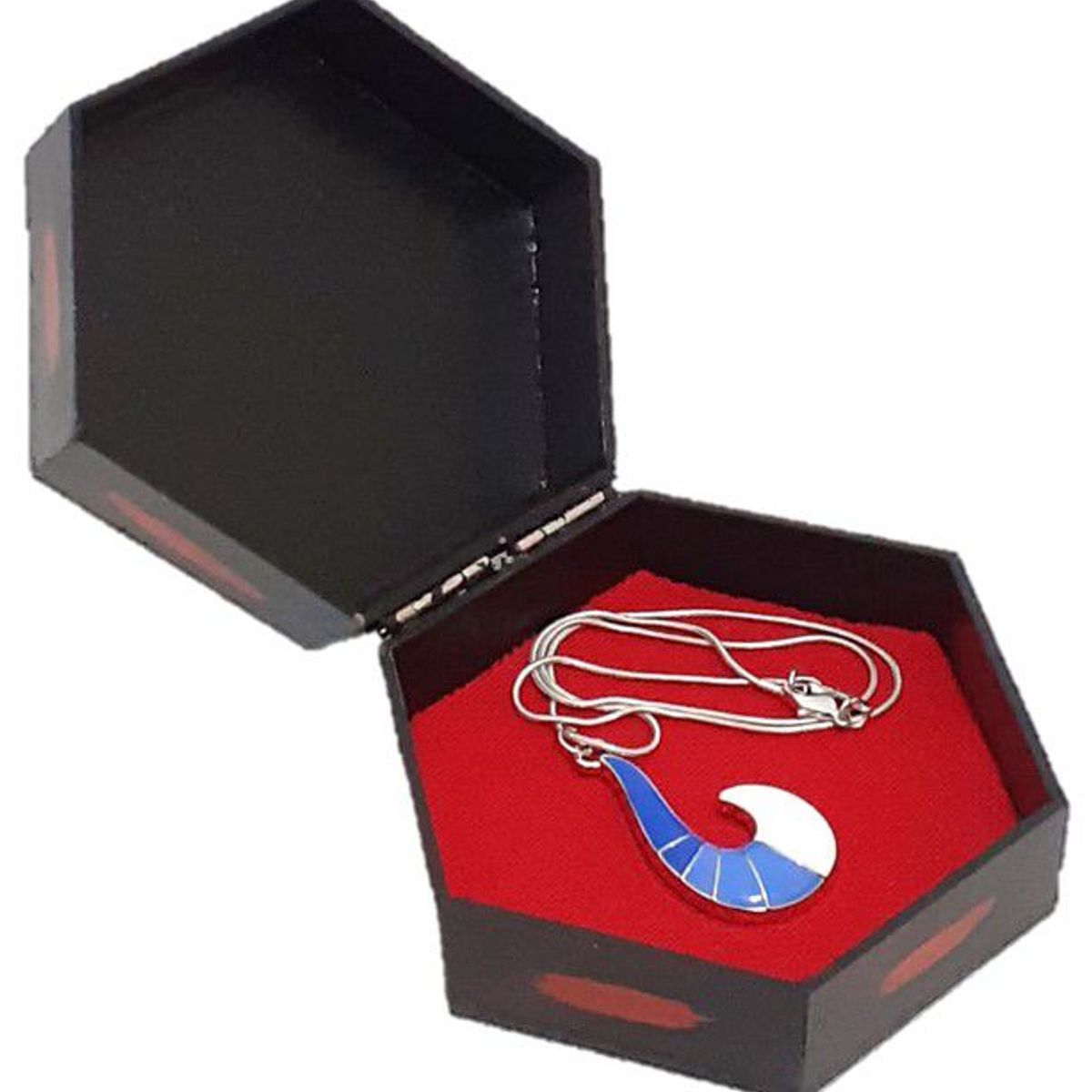 GENERICO - COLLAR ZORRO AZUL CON CAJA INDIVIDUAL MIRACULUS LADYBUG